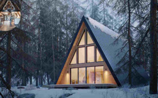a frame house