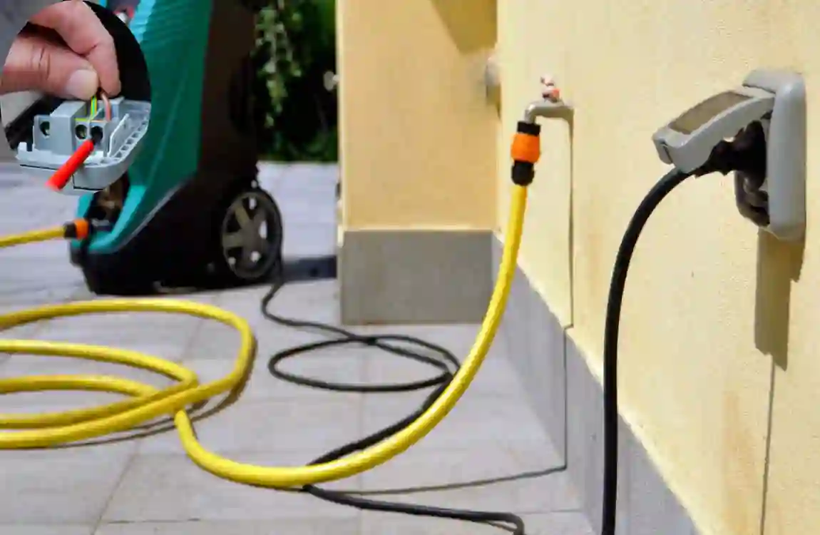 how to fit outdoor socket