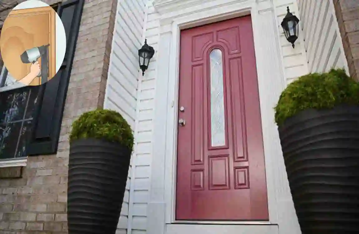 how to install an exterior door