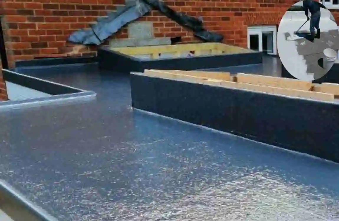 how to waterproof flat roof