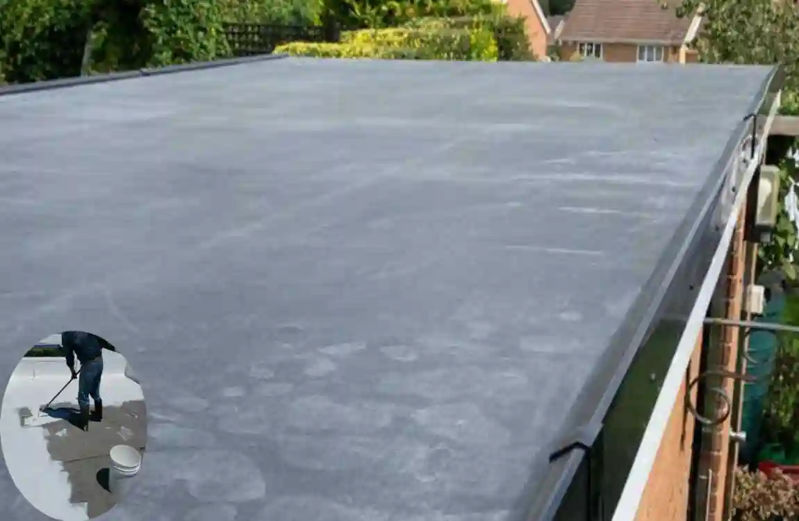 how to waterproof flat roof
