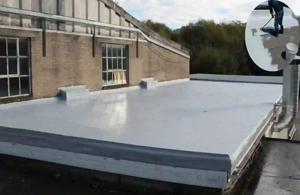 how to waterproof flat roof