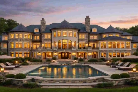 how many windows are in a 10000 square foot house