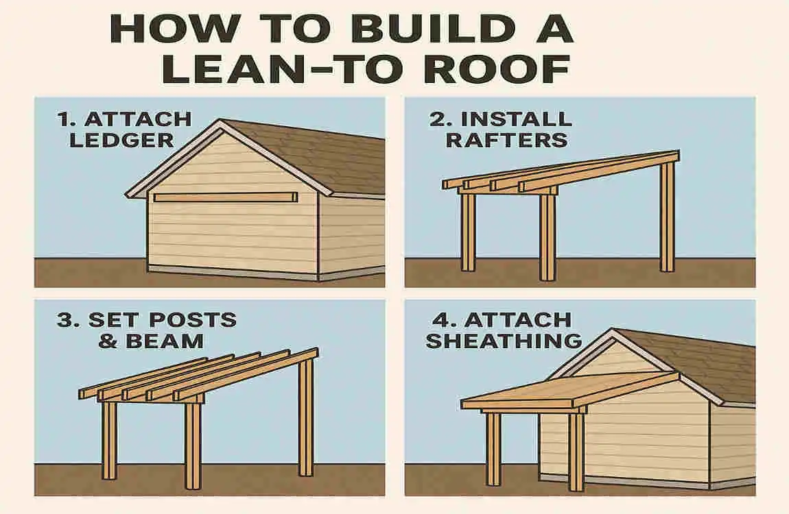 How to Build a Lean-To Roof on Side of House: Complete DIY Guide to Framing, Materials & Pitch