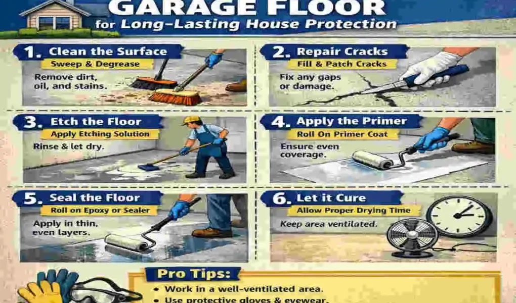 Ultimate DIY Guide: How to Seal Your Concrete Garage Floor for Long-Lasting House Protection