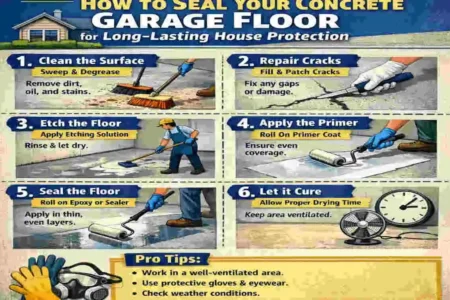 Ultimate DIY Guide: How to Seal Your Concrete Garage Floor for Long-Lasting House Protection