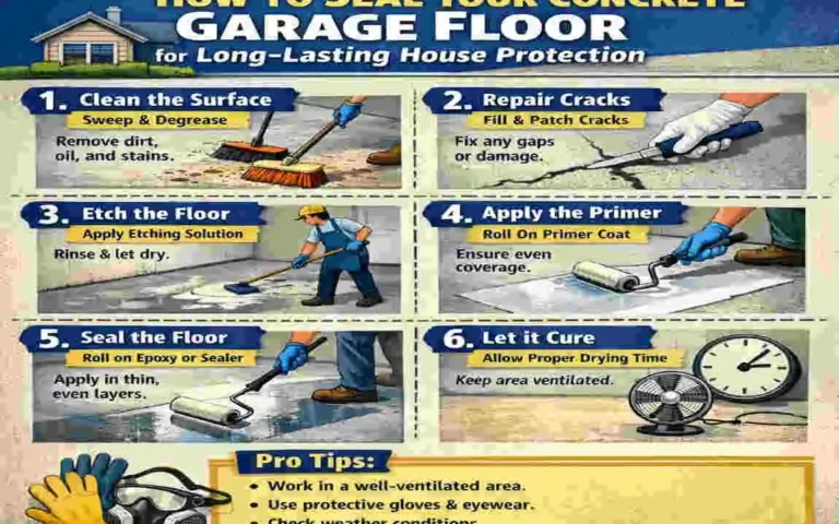 Ultimate DIY Guide: How to Seal Your Concrete Garage Floor for Long-Lasting House Protection