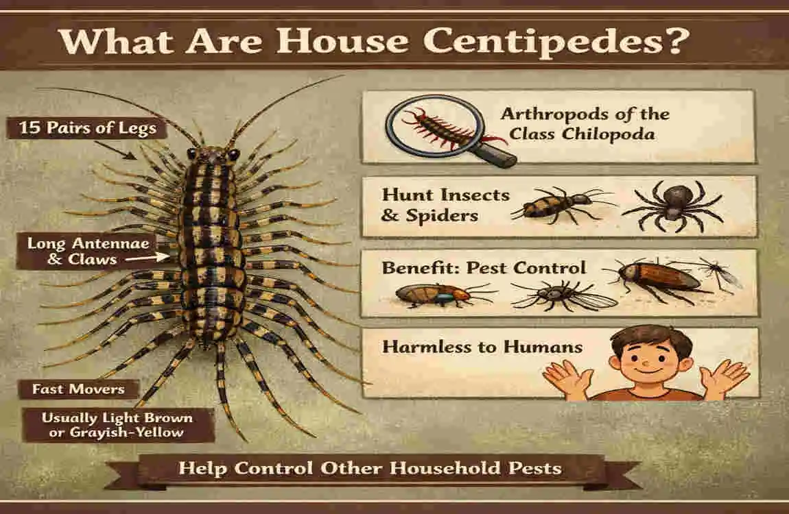 are house centipedes dangerous cleaning hack