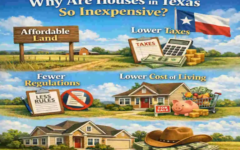 why are houses in texas so cheap