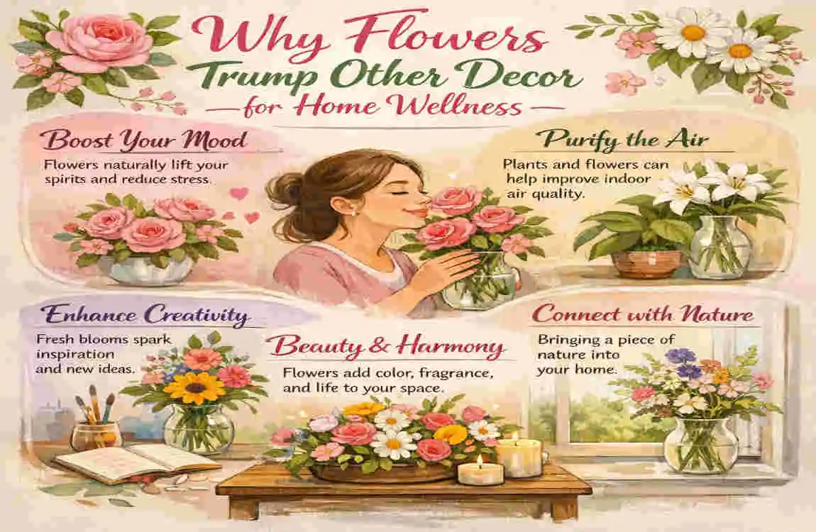 What Are the Benefits of Having Flowers in the House? Boost Mood, Air & More