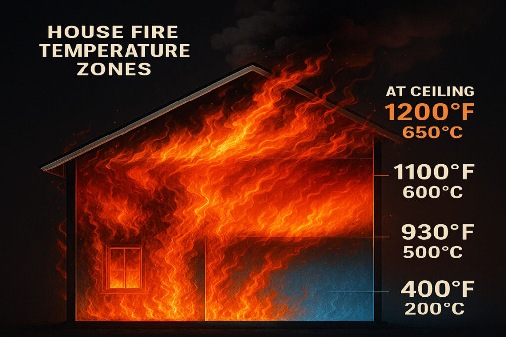 Understanding Fire Heat: What Happens in a House Fire? - american home ...