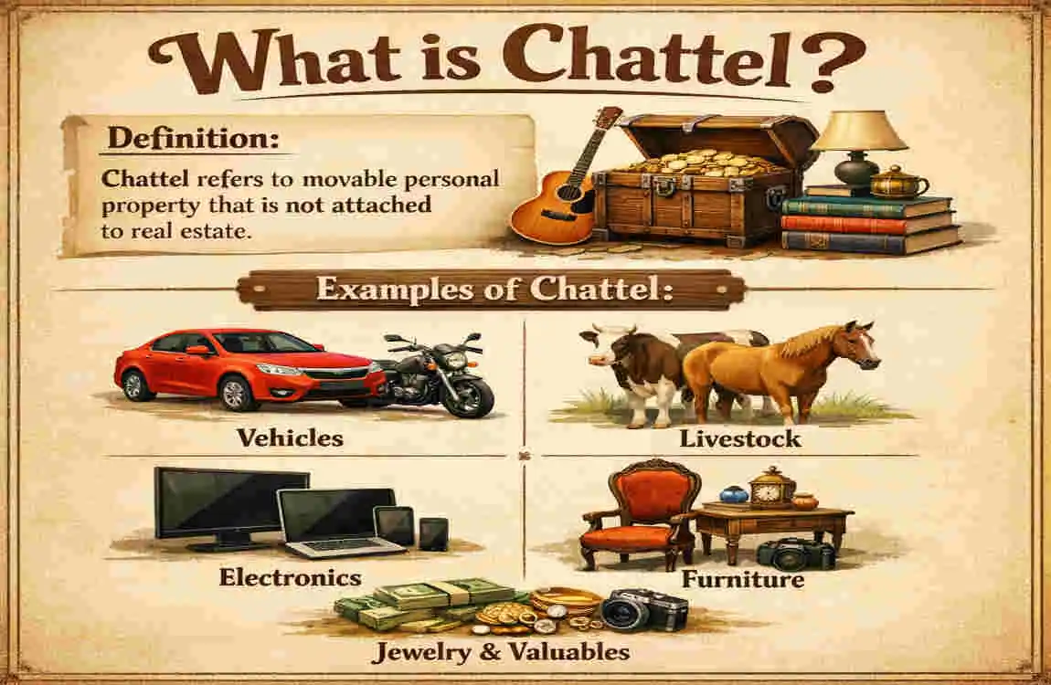 What is the difference between a chattel and a house?