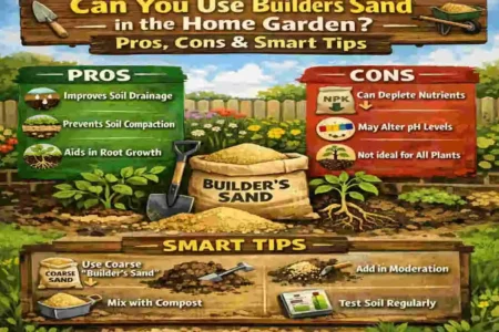 Can You Use Builders Sand in the Home Garden? Pros, Cons & Smart Tips