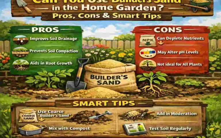 Can You Use Builders Sand in the Home Garden? Pros, Cons & Smart Tips
