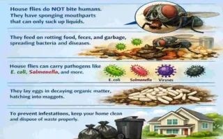 can house flies bite natural cleaning tips
