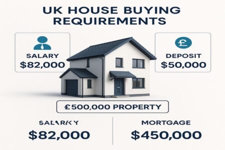 how much do i need to earn to buy a 500k house uk