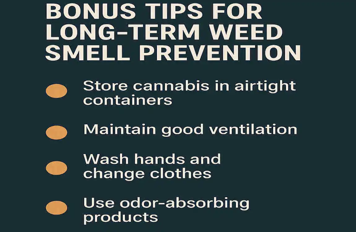 how to get rid of weed smell in house