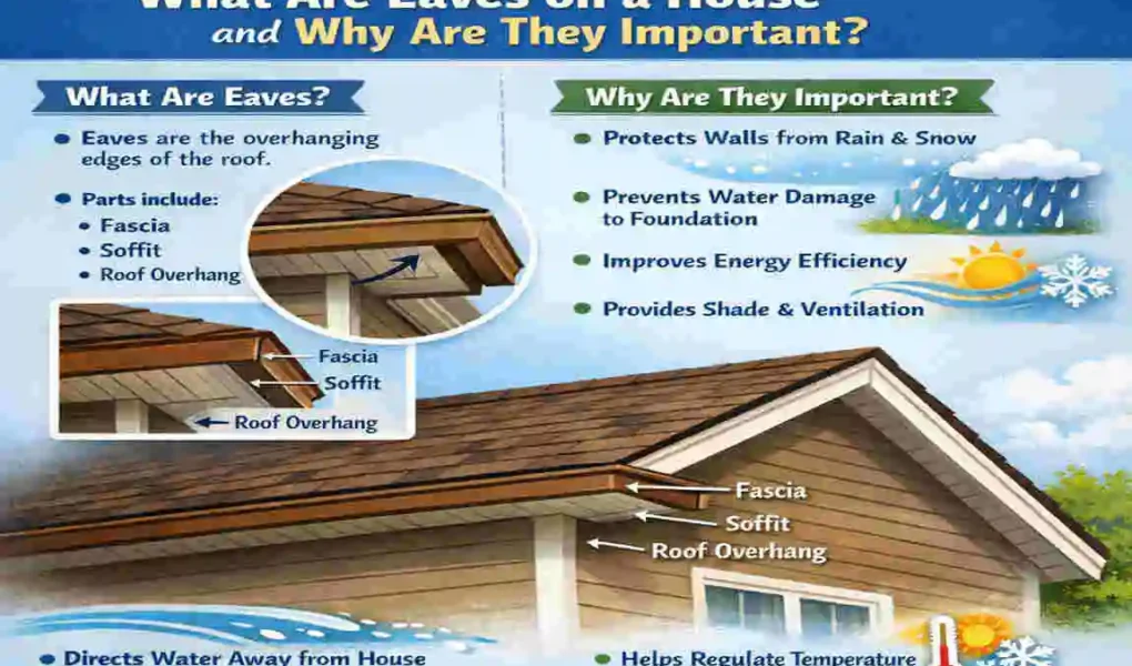 what are eaves on a house