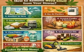 how to get rid of weed smell in house