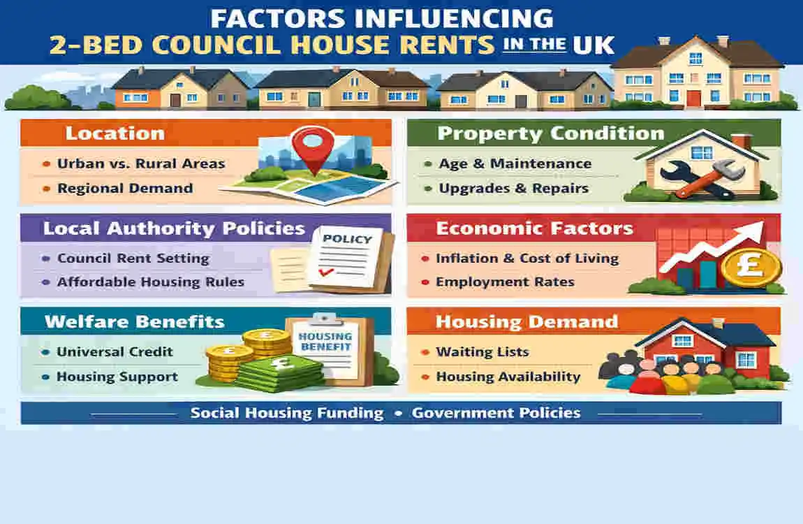 UK 2-Bed Council House Rent: Average Costs & Regional Breakdown