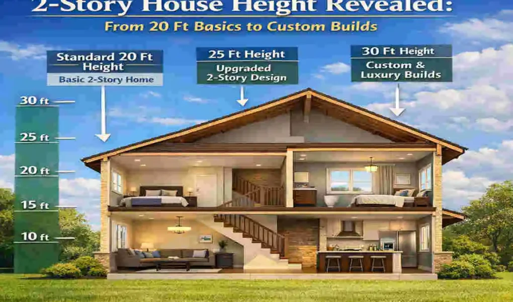 2-Story House Height Revealed: From 20 Ft Basics to Custom Builds