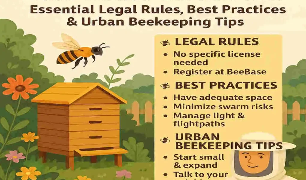 Can You Keep Bees in Your House Garden UK? Essential Legal Rules, Best Practices & Urban Beekeeping Tips