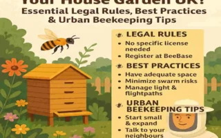 Can You Keep Bees in Your House Garden UK? Essential Legal Rules, Best Practices & Urban Beekeeping Tips