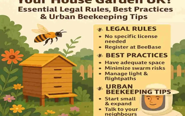 Can You Keep Bees in Your House Garden UK? Essential Legal Rules, Best Practices & Urban Beekeeping Tips