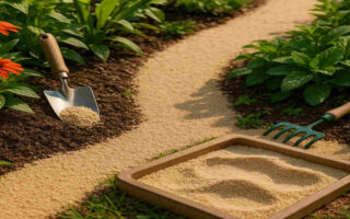 can you use builders sand in the home garden