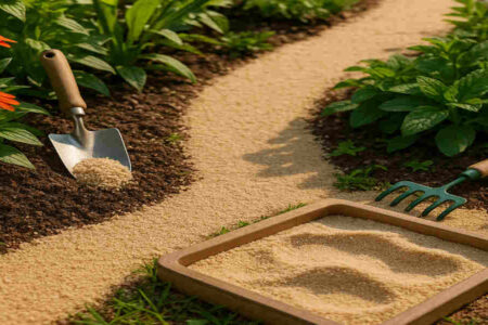 can you use builders sand in the home garden