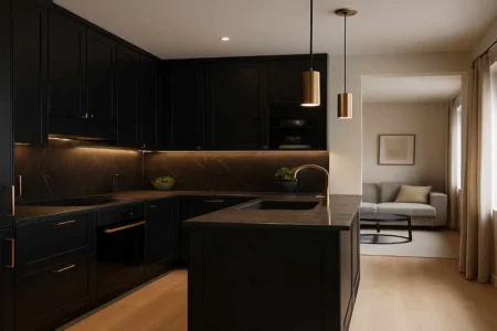 Dark Kitchen Design