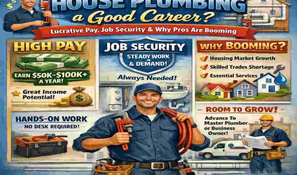 is house plumbing a good career