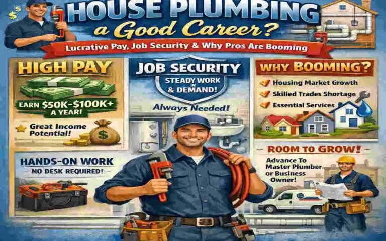 is house plumbing a good career