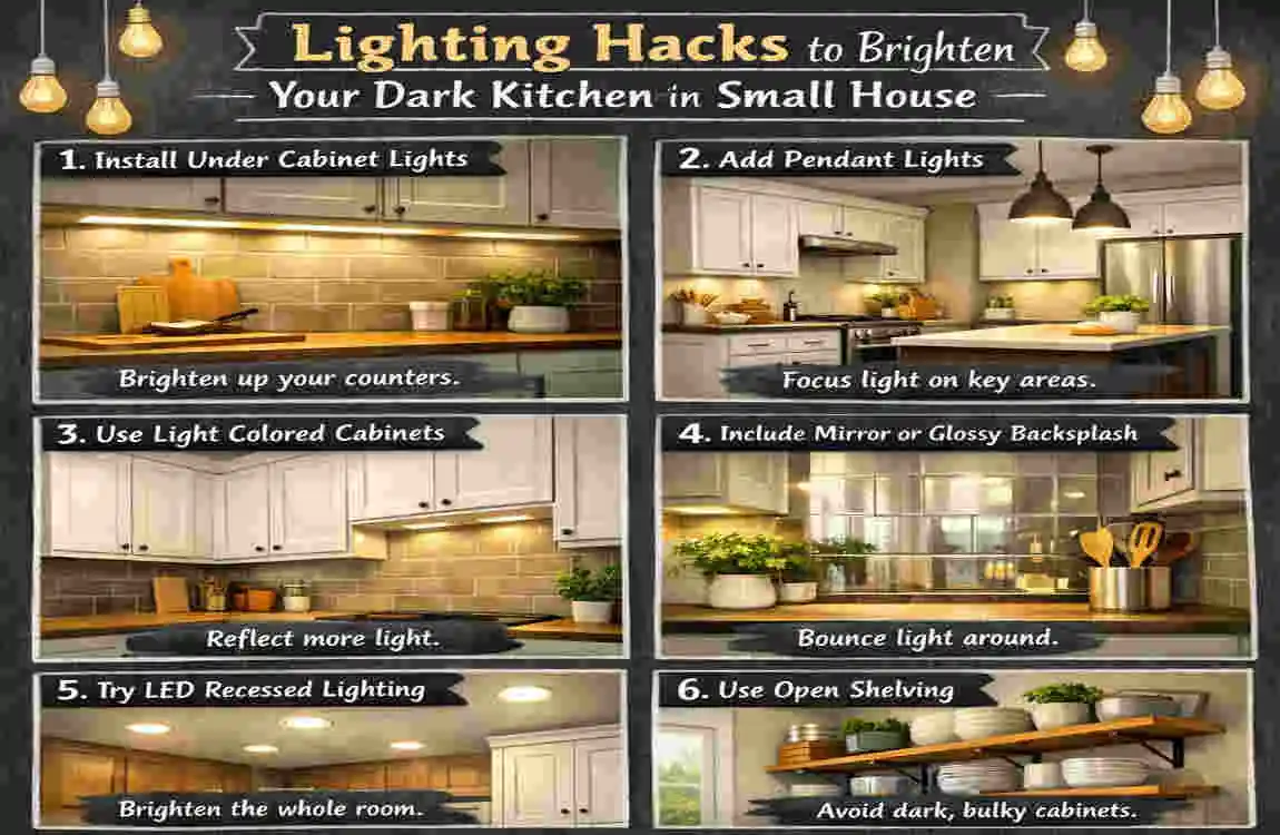 Dark Kitchen in Small House: Stunning Setup Ideas