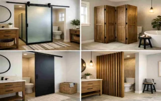 Best Bathroom Partitions for Home: Space-Saving Privacy Ideas