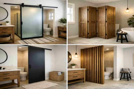 Best Bathroom Partitions for Home: Space-Saving Privacy Ideas