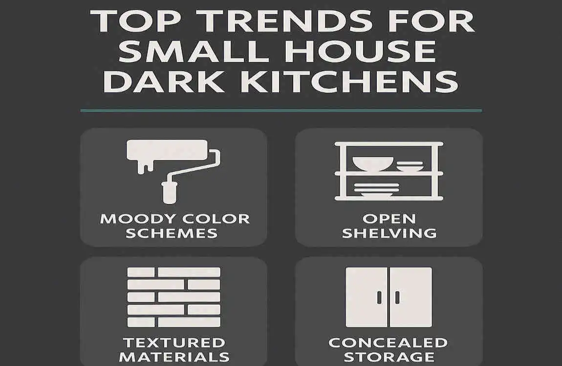 Small House Dark Kitchen Ideas: Trends for Cozy, Stylish Compact Spaces