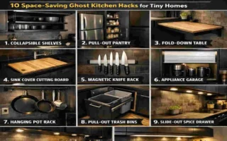 Small House Dark Kitchen