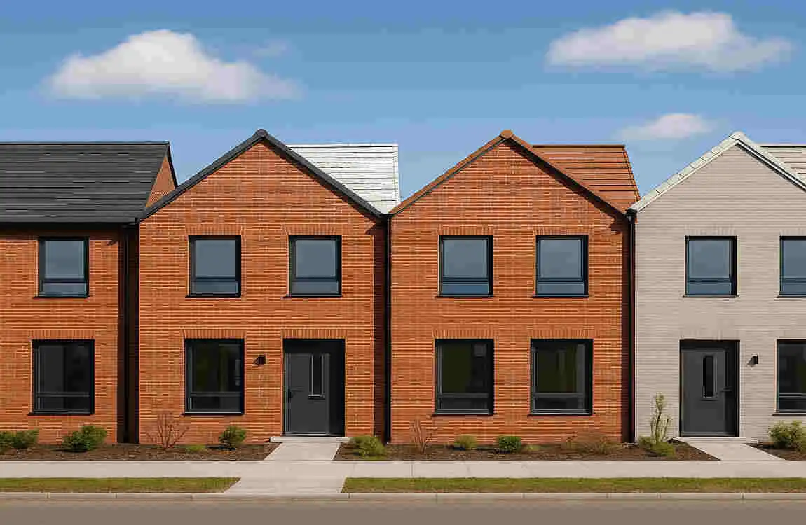 10 Stunning Roof Color Combinations for Red Brick Modern Houses: Expert Picks