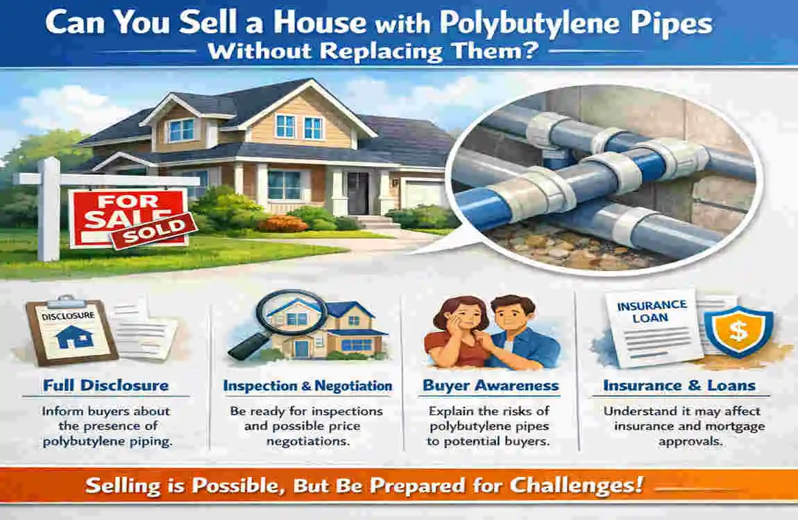 Can You Sell a House with Polybutylene Pipes? Key Risks & Fixes