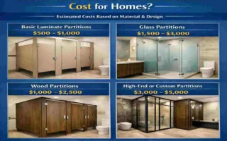 bathroom partitions for home
