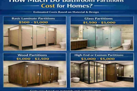 bathroom partitions for home