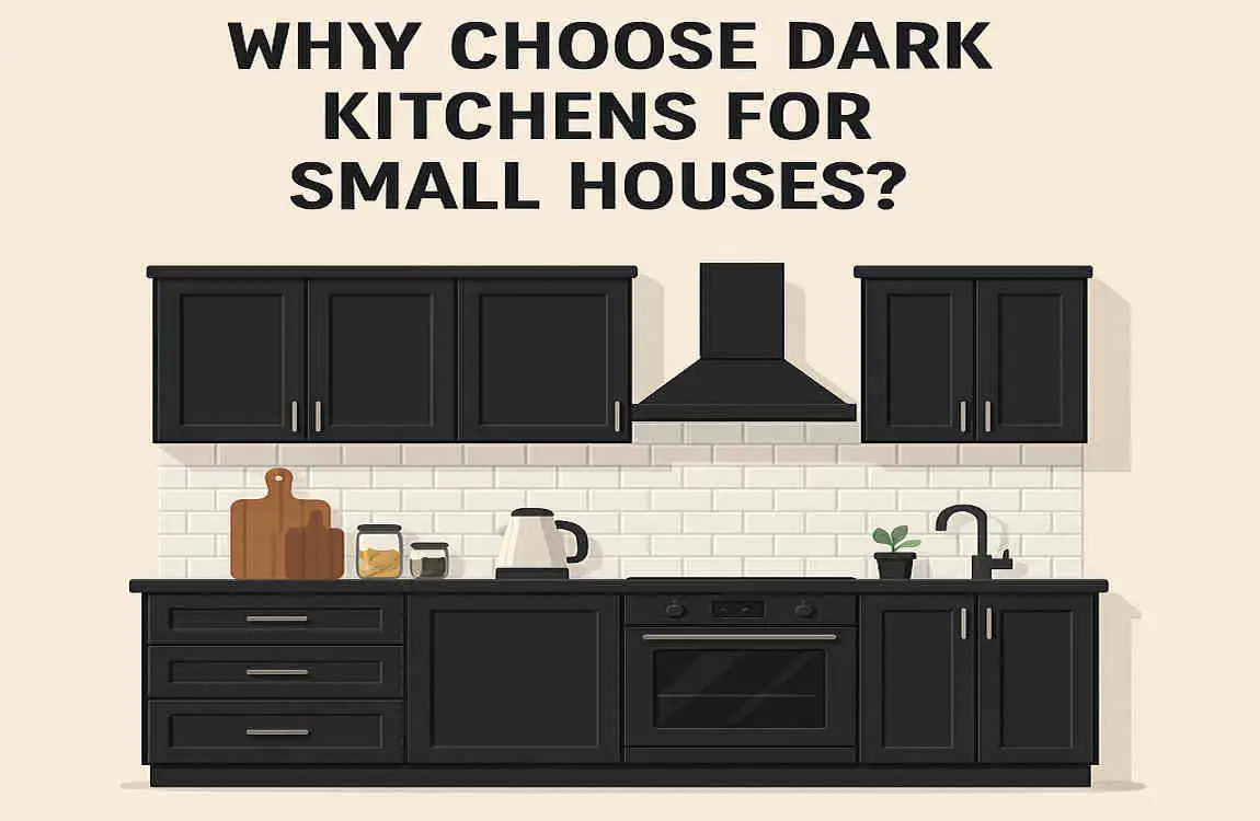 Small House Dark Kitchen Ideas: Trends for Cozy, Stylish Compact Spaces