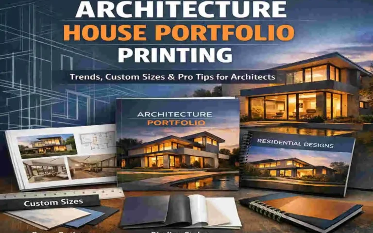 Ultimate Guide to Architecture House Portfolio Printing: Trends, Custom Sizes & Pro Tips for Architects