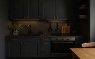 Small House Dark Kitchen Ideas: Trends for Cozy, Stylish Compact Spaces