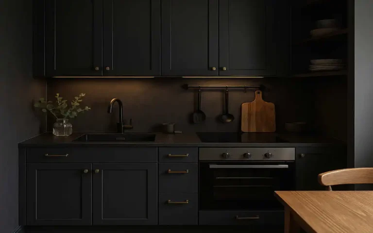 Small House Dark Kitchen Ideas: Trends for Cozy, Stylish Compact Spaces