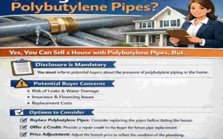 can you sell a house with polybutylene pipes