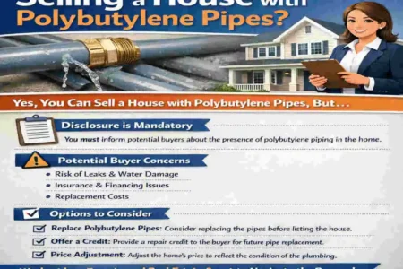 can you sell a house with polybutylene pipes