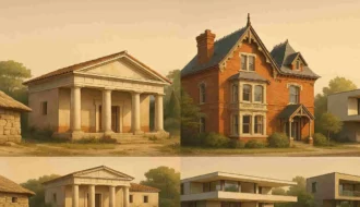 how has house architecture changed over time