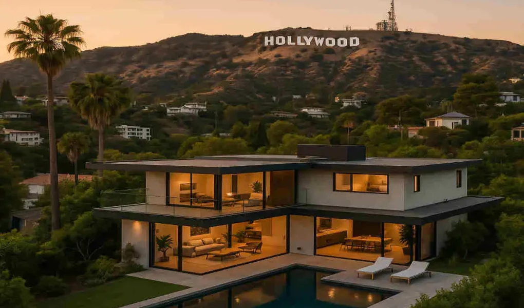 Hollywood Hills Celebrity Houses